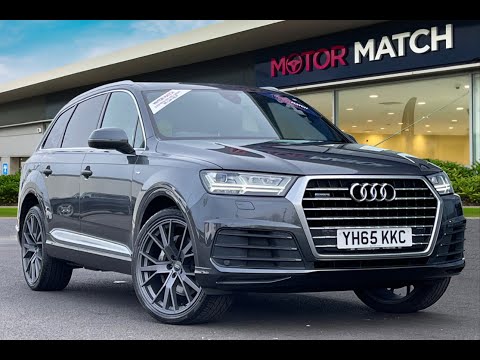 Used 2015 Audi Q7 3.0 TDI V6 S line Tiptronic quattro at Chester | Motor Match Used Cars for Sale
