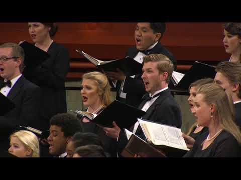UNT A Cappella: Sir Hubert Parry - I was glad when they said unto me