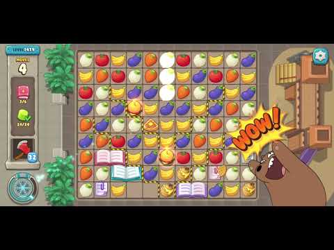 We Bare Bears Match3 Repairs Level 1479 - No Boosters