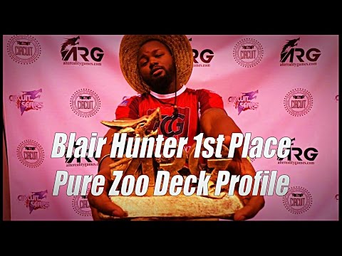 Blair Hunter's 1st Place Georgia ARG States Pure Zoodiac Deck Profile!