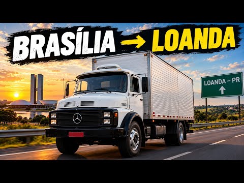 FOI ATÉ BRASÍLIA E VOLTOU PARA O PARANÁ! | Frete de 1113