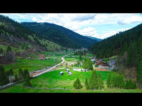 Filmare cu drona Popasul Vanatorului Borca, Neamt | Drone in air
