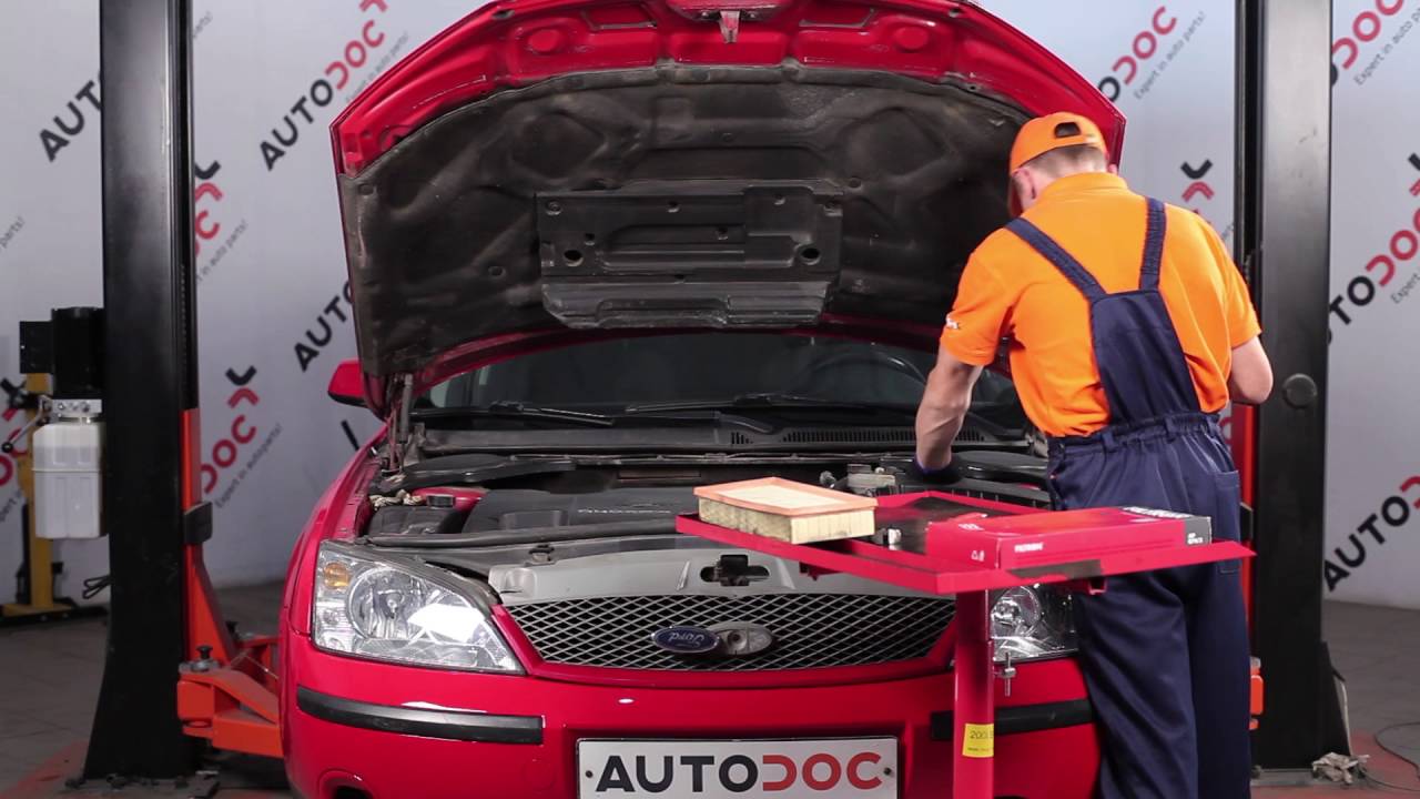 Kako zamenjati avtodel zračni filter na avtu Ford Mondeo BWY – vodnik menjave