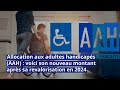 Allocation aux adultes handicapés (AAH) : voici son nouveau montant après sa revalorisation en 2024