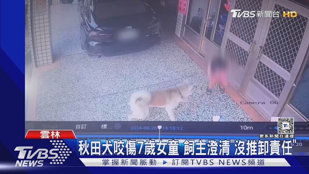 秋田犬咬傷7歲女童 飼主澄清「沒推卸責任」