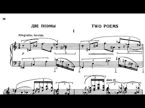 Nikolai Roslavets, 2 Poems