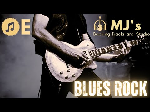 Groovy Fat Blues Rock in E | 96 bpm | Guitar Backing Track