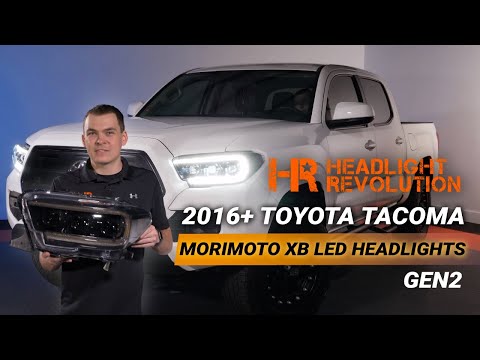 2016+ Tacoma Gen 2 Morimoto XB LED Projector Headlights Install | Headlight Revolution