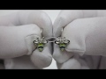 Видеообзор Детские серебряные серьги "Пчёлки" сжх72