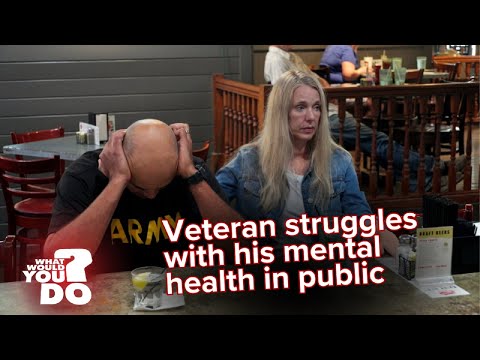 A veteran struggling with PTSD is in need of support