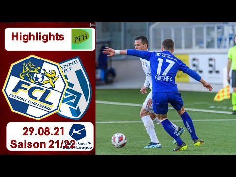 Highlights: FC Luzern vs FC Lausanne - Sport (29.08.21)