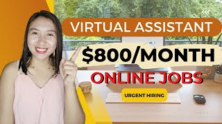 4 VIRTUAL ASSISTANT COMPANIES FOR BEGINNERS (UP TO $800 PER MONTH) | SINCERELY CATH