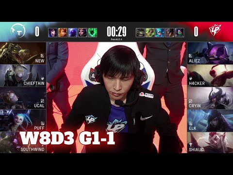 TT vs UP - Game 1 | Week 8 Day 3 LPL Spring 2022 | TT vs Ultra Prime G1