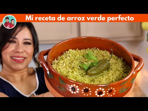 Como Hacer Arroz Mexicano Verde con Cantidades Exactas |