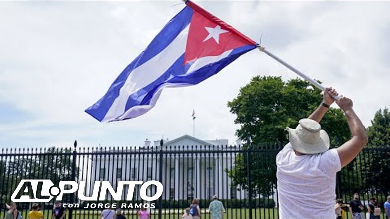 What does the Biden administration plan to pressure the Cuban government after the violent repres...