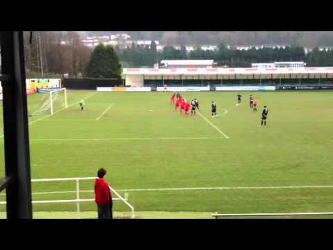 Lee Trundle Free kick vs Bala