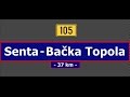 R105 Senta Bačka Topola May 10 2017