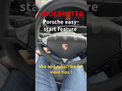 UNDERRATED Porsche Easy-Start Feature | did you know it can do this? | 2008 #Porsche #Cayenne #957 ￼