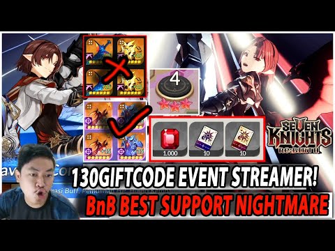 🔥🔥BURUAN CLAIM 60GIFTCODE! TEST BnB DI NIGHTMARE [COCOK AGAR MUDAH B3] - SEVEN KNIGHTS RE:BIRTH