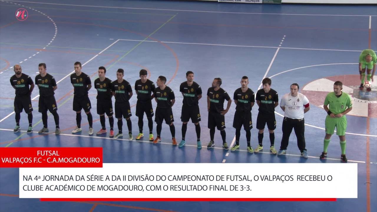 VALPAÇOS F.C - G.A.MOGADOURO (3-3) [FUTSAL]