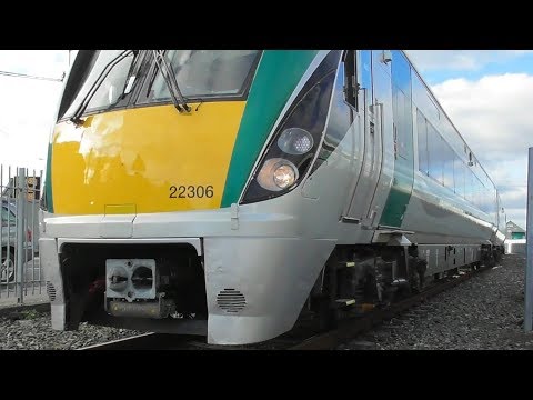 Irish Rail 22000 Class Intercity Train - Wexford Station