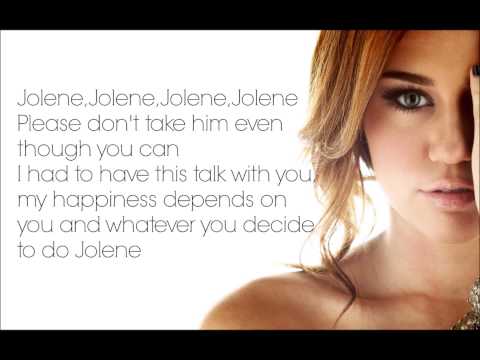 Jolene - Miley Cyrus, Lyrics