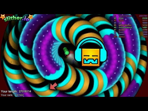 Slither.io A.I. GIANT Snake Vs Pro Snakes - Epic Skin Slitherio Vip Best Gameplay