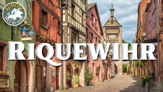 🇫🇷 Riquewihr, France -🧚The Most Beautiful Fairytale Towns in the World 🌏 Cozy Walking Tour 🌟 4K HDR