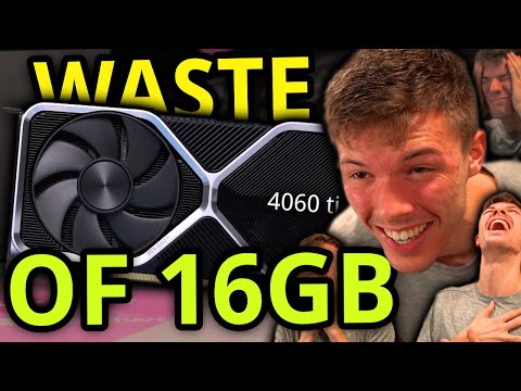 The RTX 4060 TI 16 GB IS THE WORST GPU EVER MADE!!
