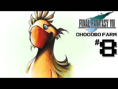 Final Fantasy VII Platinum Trophy Gameplay Walkthrough Part 8 - Chocobo Farm