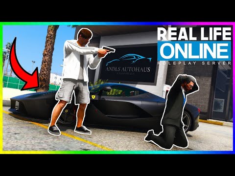 ICH KLAUE 8.000.000€ FERRARI | Real Life Online GTA 5