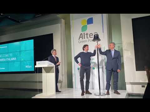 Altea Green Power in Borsa Italiana!