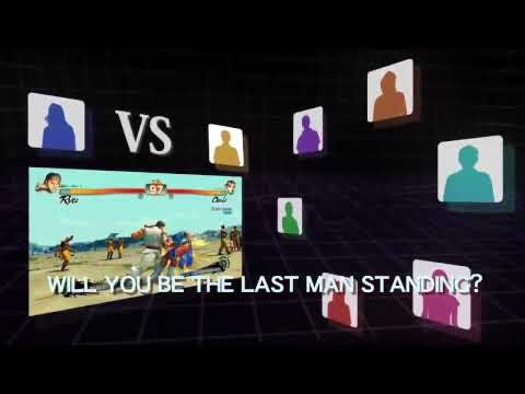 Super Street Fighter 4: Online Modes Team Battle Car crash HD