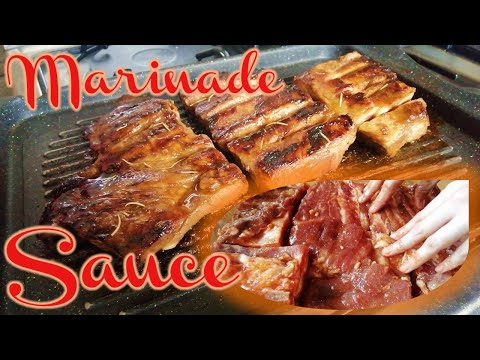 Marinade Sauce Spare Ribs