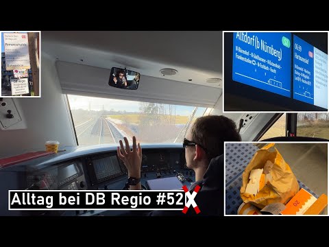 Sonstiger Alltag bei DB Regio #52 | Von Anzeigen und Glätte zum Müll im Zug