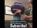 Girl Gets Stuck Inside A Barney The Dinosaur Costumed Head