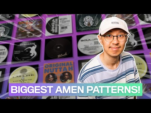 10 MOST ICONIC AMEN PATTERNS IN JUNGLE HISTORY!! | HOW TO CHOP BREAKS