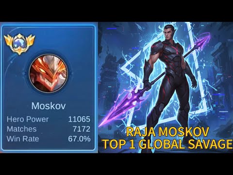 Raja moskov top 1 global savage in crazy enemy base