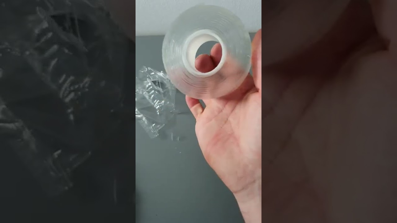 JANEMO 3m Nastro Biadesivo Extra Forte Trasparente, Ottimo per il fai da te, potente, versatile, eff