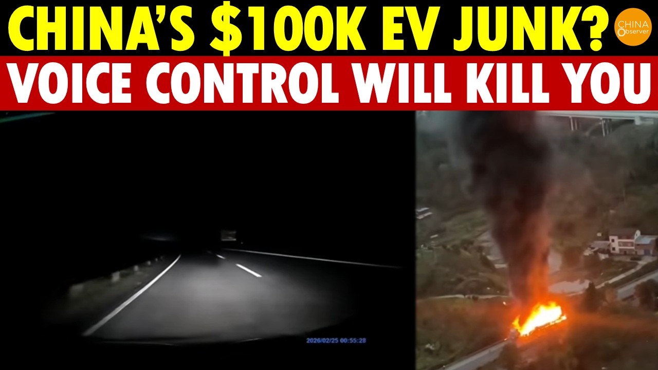 China’s $100K EV Junk? Voice Control Almost Killed Someone, Tesla Wins Again!