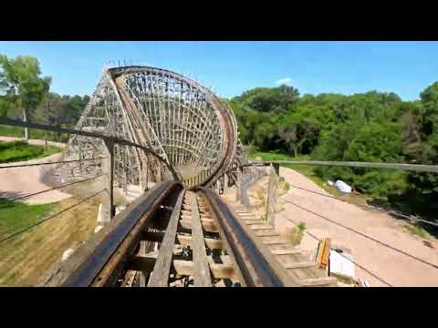 On-ride point of view of Renegade