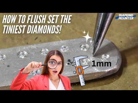 How to Flush Set 1mm Stones