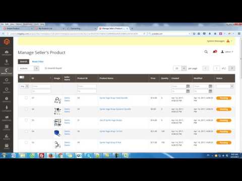 Magento Marketplace Mass Import Export Extension