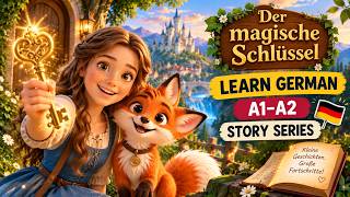 ⭐ Learn German with Stories 🇩🇪 | A1–A2 German | Listening Practice | Der magische Schlüssel 🔑