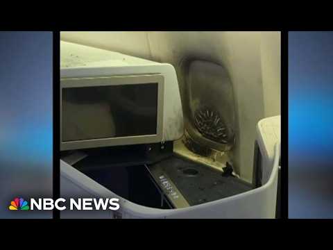 Fire on KLM flight caused by rechargeable battery