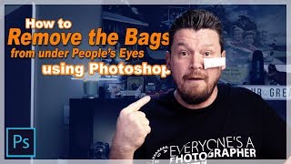 How to Remove the Bags from under Peoples Eyes in Photoshop