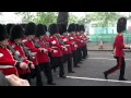 Queen's Guard Marching From Buckingham Palace