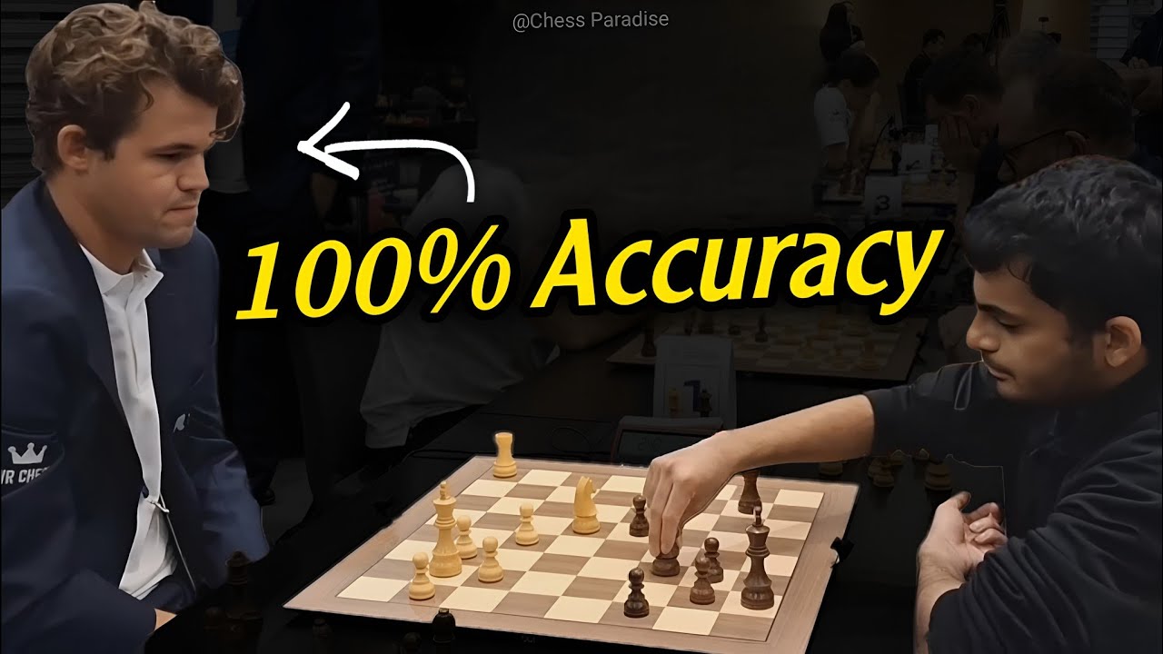 Magnus 100% Accuracy Game!😱🔥