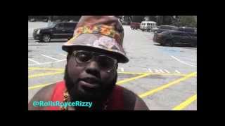 Rolls Royce Rizzy "Gah Damn" Remix Video Shoot - BTS