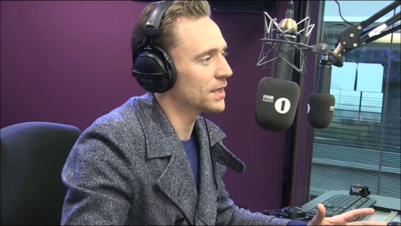 Tom Hiddleston Grimmy BBC Radio 1 2017